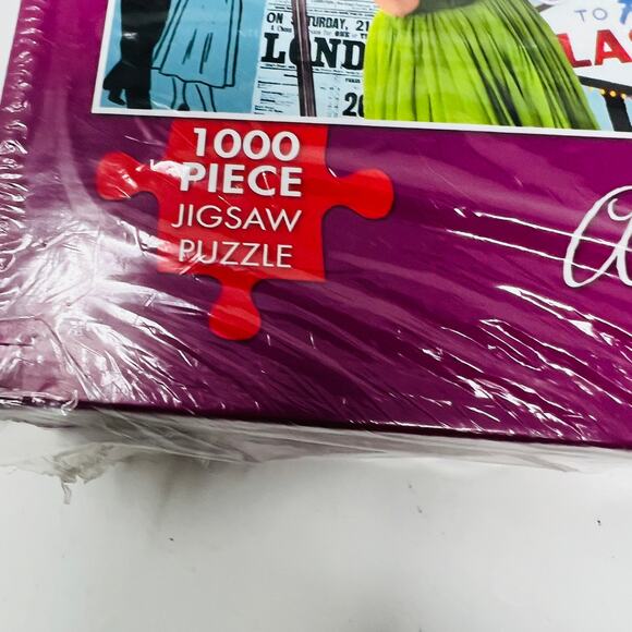 NEW! America Back Then Puzzle 1000 Piece Jigsaw Puzzle - Picture 3 of 3